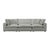 Boho Chic Cali Slate Performance Fabric Modular Sofa For Sale - Image 3 of 6