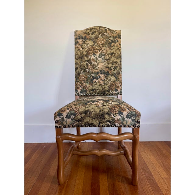 French Late 20th Century Os De Mouton Dining Chairs Set of 6 For Sale - Image 3 of 12