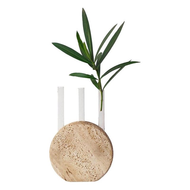 Travertine Vase by Fratelli Mannelli, 1970s For Sale - Image 10 of 10