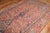 Early 20th Century Zabihi Collection Red Blue Persian Corridor Rug - 6'6" x 15'8" For Sale - Image 10 of 12