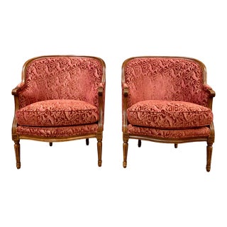 Louis XVI Style Bergieres For Sale