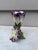 Ceramic 19th Century French Majolica Purple Flower Delphin Massier For Sale - Image 7 of 8