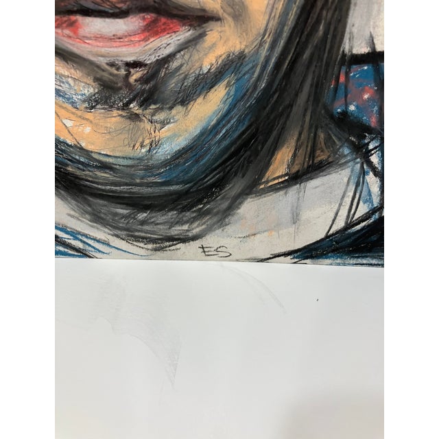 Figurative VIntage Original Portrait of Gen X by Evan Skladany For Sale - Image 3 of 5