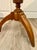 Antique Turned Wood Cheval Dressing Shaving Mirror With Pedestal Shelf For Sale - Image 10 of 14