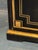 Wood French Napoleon III Style Black Side Cabinet For Sale - Image 7 of 10