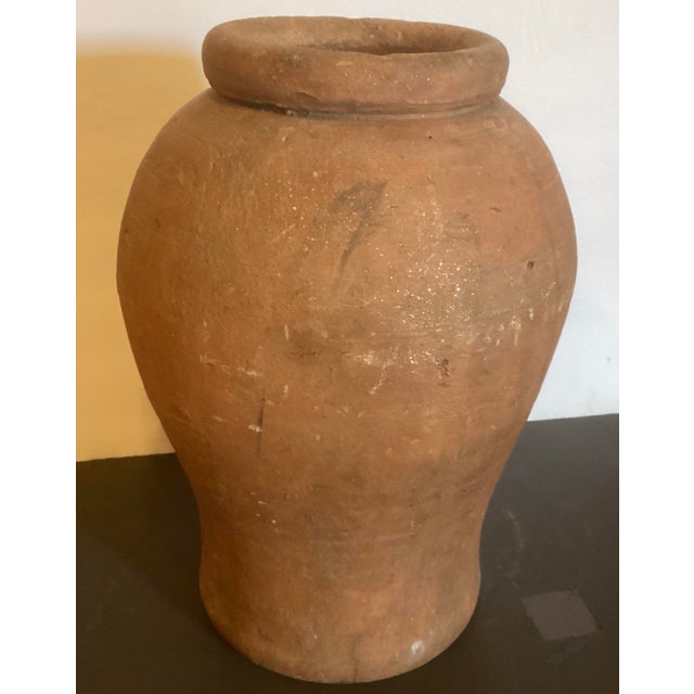 Antique Late Edo Period Japanese Bizen/Iga Ware Tsubo Jar, 18" Tall, 25.4 LBS For Sale In Washington DC - Image 6 of 12