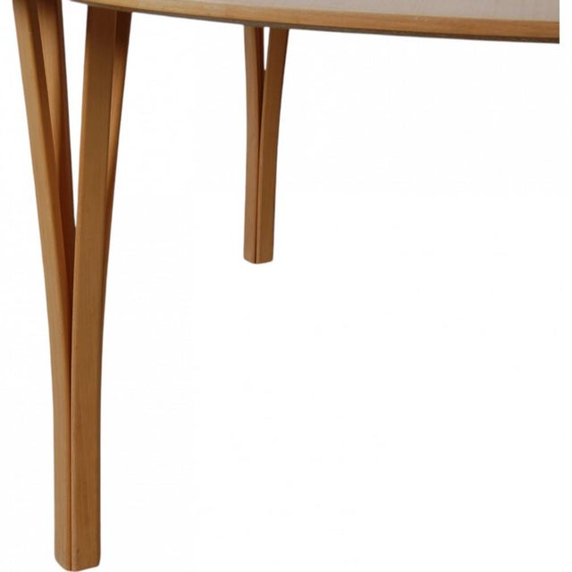 Dining Table in Beech by Piet Hein, 1980s For Sale - Image 9 of 17