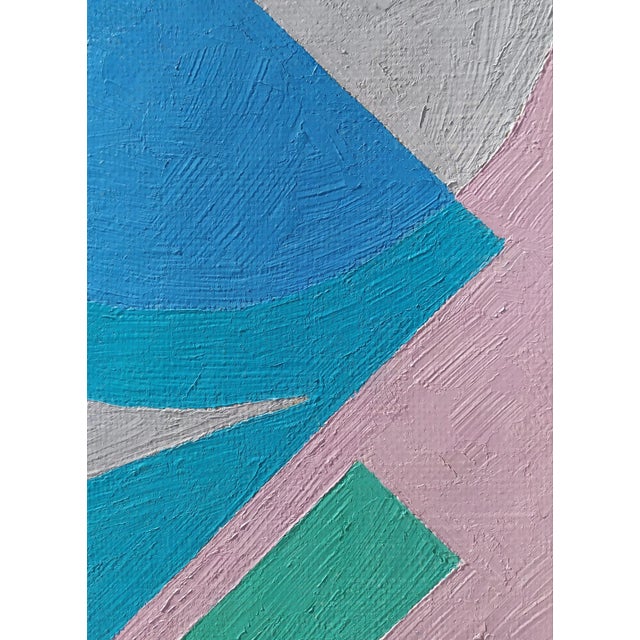 Veronelli Leopolda, Large Painting, 1976 For Sale - Image 3 of 4