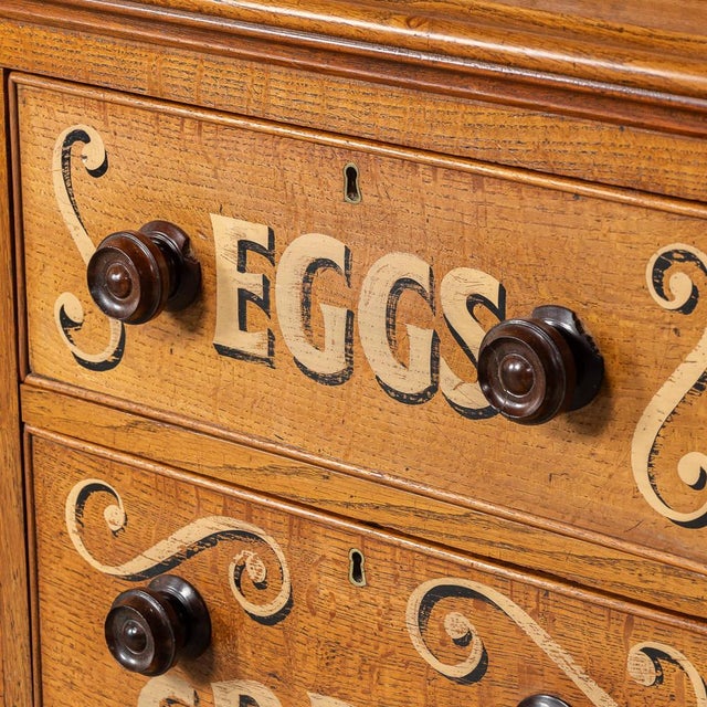 Victorian Oak and Glass Showcase Dresser, 1890s For Sale - Image 16 of 18