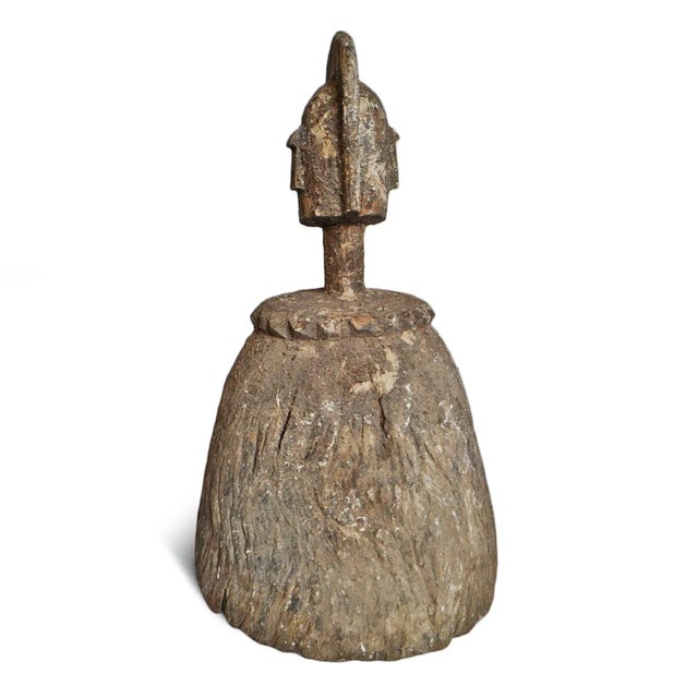 African Antique Mid 19th Century Dogon Helmet Mask For Sale - Image 3 of 7