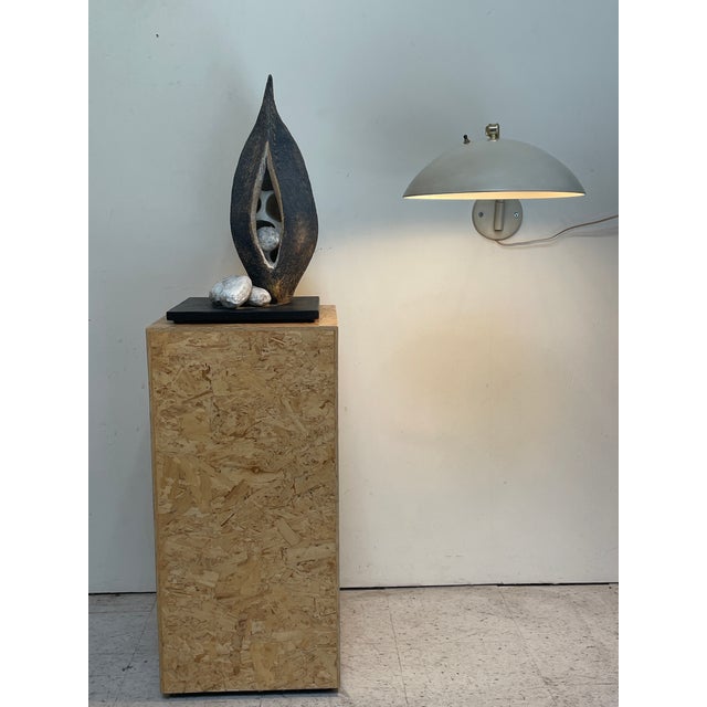 Large Milkweed Pod Sculpture Vintage Mid Century Decor For Sale - Image 10 of 12