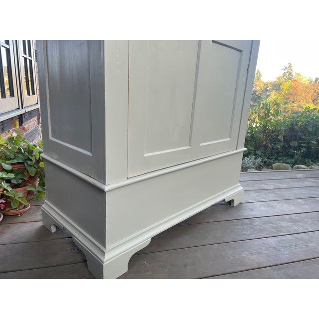 Antique Wardrobe in Fir, 1890s For Sale - Image 11 of 18