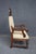 Brown Renaissance Revival Quarter Sawn Oak Throne Armchair For Sale - Image 8 of 10