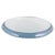 1970s Scandinavian Round Bowl in Light Blue Glass, 1970s For Sale - Image 5 of 5