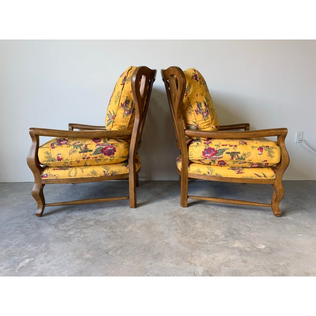 Vintage Palm Beach Style Lounge Chairs – Set of 2 For Sale - Image 11 of 12