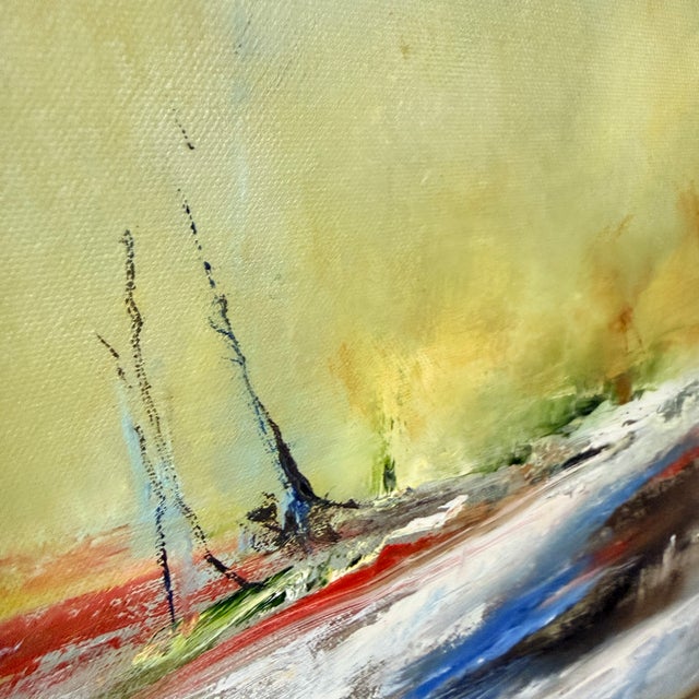 Pair of Signed, Original Paintings by Lawrence Hollingsworth For Sale - Image 4 of 15