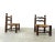 Set of Brutalist Children Chairs in the style of Charles Dudouyt, 1960s For Sale - Image 4 of 7