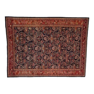 1900s Antique Persian Sultanabad Rug, 10'1" X 13'3" For Sale