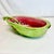 Mid 20th Century Americana Folk Art Arts & Crafts Ceramic Watermelon Serving Bowl With Ladle - 2 Piece Set. For Sale - Image 9 of 12