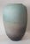 XXL Turquoise-Grey Coloured Floor Vase by Bontjes van Beek, 1940s For Sale - Image 6 of 6