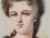 Victorian Antique Miniature Portrait Painting of Young Maiden signed Garnier For Sale - Image 3 of 9