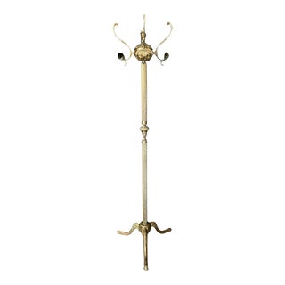 Antique French Napoleon III-Second Empire Ornate Bronze Coat Hat & Scarf Stand or Rack Circa 1880 For Sale