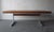 Mid Century Bauhaus Butcher Block Oak and Aluminum Table For Sale In Las Vegas - Image 6 of 11