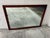 Mid 20th Century Vintage Traditional Mahogany Wall Mirror Featuring a Gold-Gilded, Beaded Inner Trim For Sale - Image 5 of 5