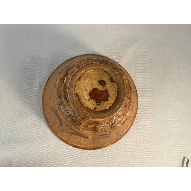 1990s Vintage Studio Pottery Bowl For Sale - Image 5 of 10