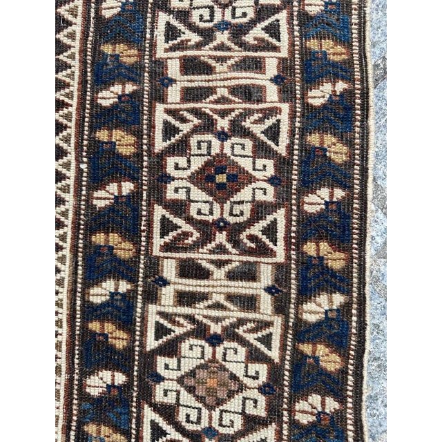 Antique Caucasian Shirwan Lesgui Rug, 1890s For Sale - Image 9 of 17