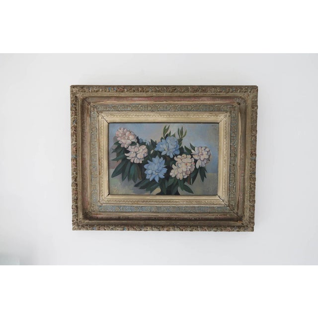 Mid-Century Modern Robert Lee, Still Life Composition, 1947, Oil Painting on Canvas For Sale - Image 3 of 7