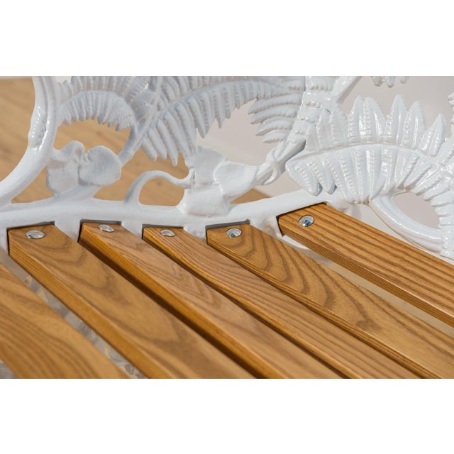 Victorian Coalbrookdale Garden Bench, United Kingdom, 1950s For Sale - Image 13 of 16