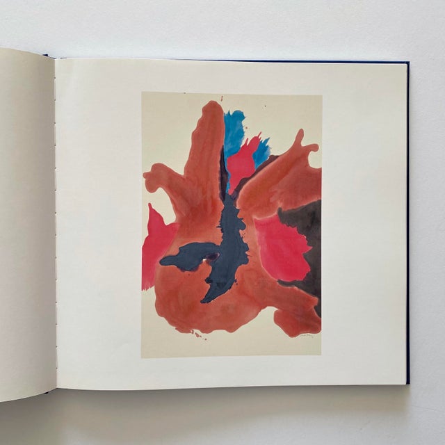 Textile " Helen Frankenthaler : At Eighty Six Decades " First Limited Edition Abstract Expressionist Lithograph Print Hardcover Exhibition Art Book For Sale - Image 7 of 18