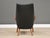 1960s 1960s Hans J. Wegner Black Leather Mama Bear Chair For Sale - Image 5 of 11