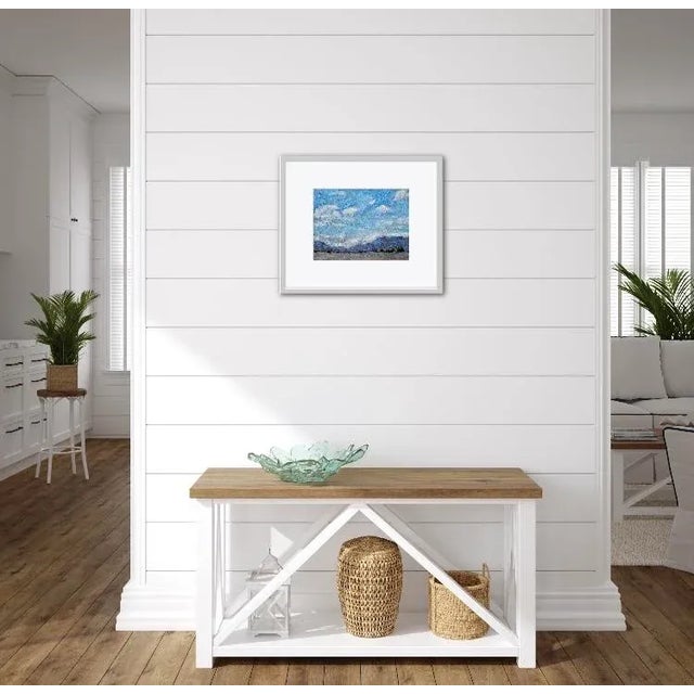 Contemporary "Nevada Clouds" Contemporary Impressionist Style Landscape Oil Painting For Sale - Image 3 of 12