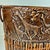 1980s Vintage Boho Chic Safari Coastal Tole Elephant, Monkey & Giraffe Faux Wood Bamboo Wastebasket For Sale - Image 13 of 16