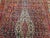 Vintage Bibikabad Rug, Hand-Knotted Wool, Geometric Pattern, Rust Red & Blue, 9x13 For Sale - Image 11 of 18