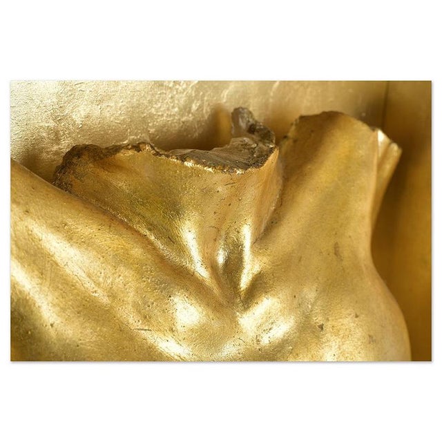 Sculpture Materials Figurative Sculpture, 1970s, Gilded Plaster For Sale - Image 7 of 9