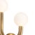 Traditional Regina Andrew Happy Steel Sconce Right Side, Natural Brass For Sale - Image 3 of 7