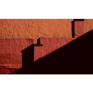 John C. Magee, Orange and Shadow with Red, Photographic Paper For Sale