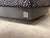 Textile Adriana Hoyos Charcoal & Silver Speckled Swivel Lounge Chair For Sale - Image 7 of 9