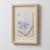 Beautiful acrylic painting on a 1800s paper by contemporary artist Afsoon Thayer. Flower motif painted with Farrow and...
