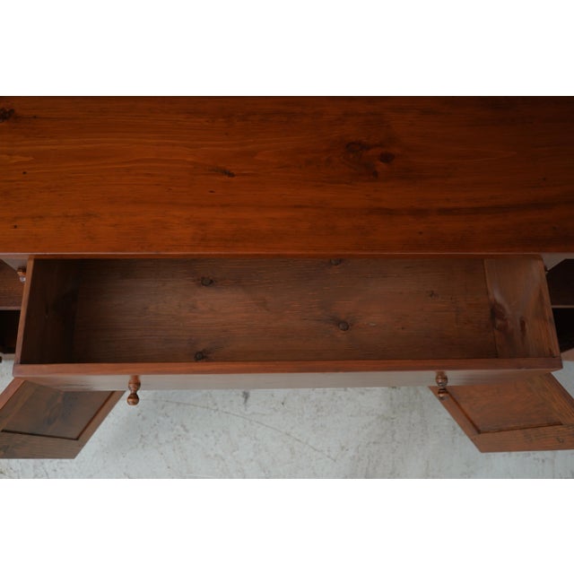 1980s 1980s Dr Dimes 2 Piece Bench Made Step Back Cupboard For Sale - Image 5 of 18