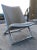 Mid-Century Modern Mid 20th Century Tubular Chrome & Leather Scissor Chair Attributed to Ward Bennett For Sale - Image 3 of 13