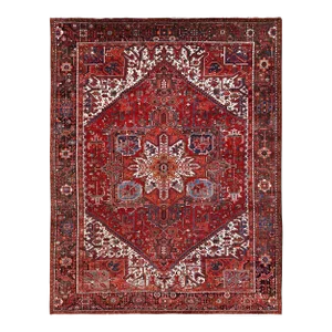 1960 Red Vintage Persian Rug