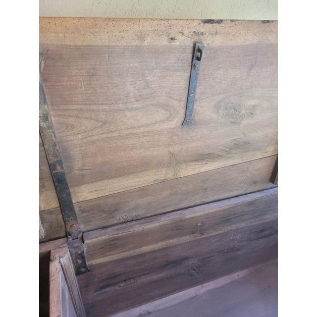 Antique Walnut Chest, Late 18th Century For Sale - Image 9 of 16