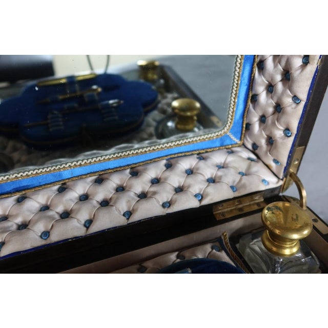 Napoleon III Marquetry and Burl Box For Sale - Image 3 of 13