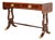 Baker Furniture English Regency Lyre Base Console or Sofa Table For Sale