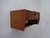 Wall shelf with shelf in teak from the 1960s.