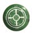 Charming Set of Three Late 18th or Early 19th Century Chinese Export "Green Fitzhugh" Porcelain Plates. Plates are each...